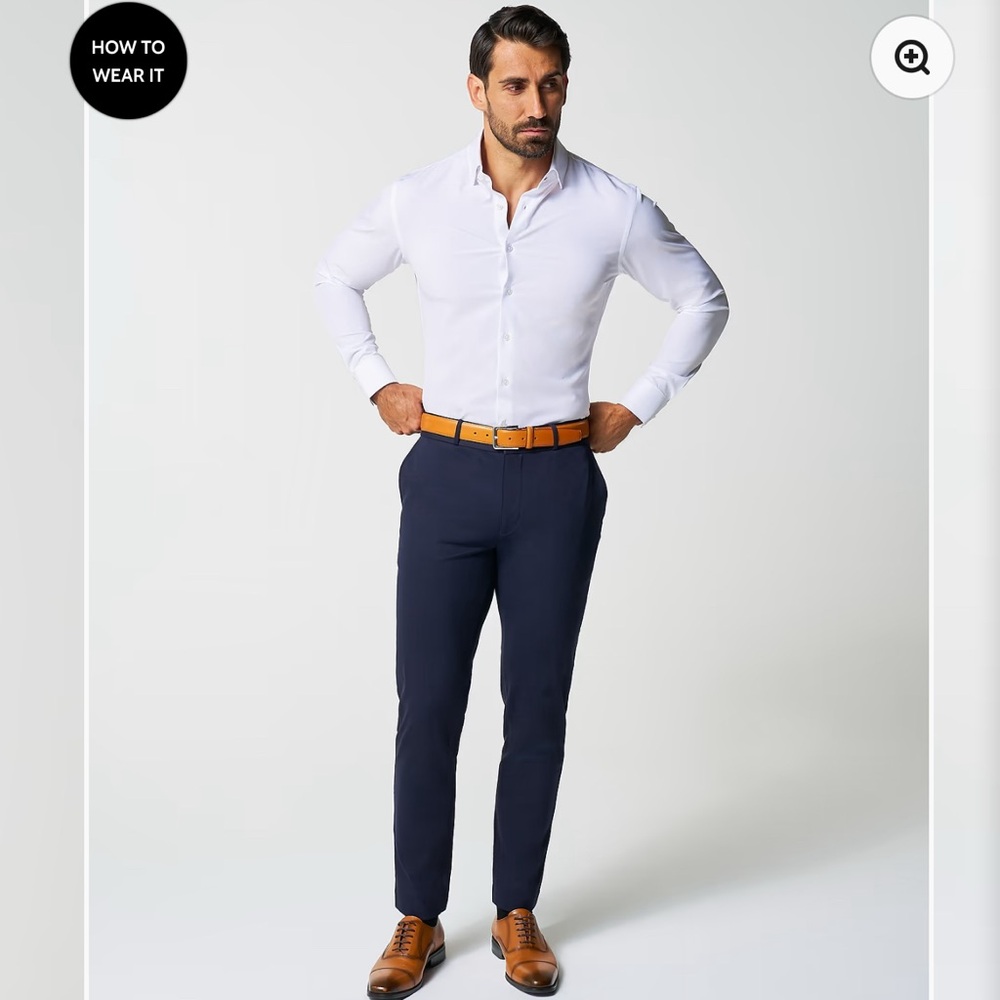 Men's White Dress Shirt